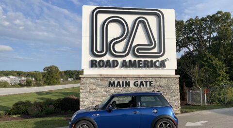 r53 mini cooper at road america