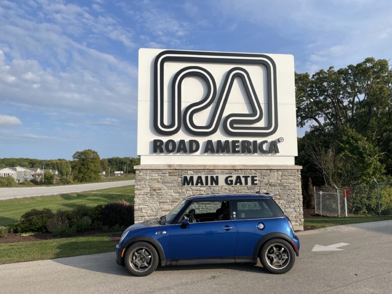 r53 mini cooper at road america